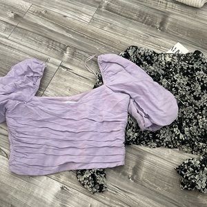 Lot of 2 Zara Blouses